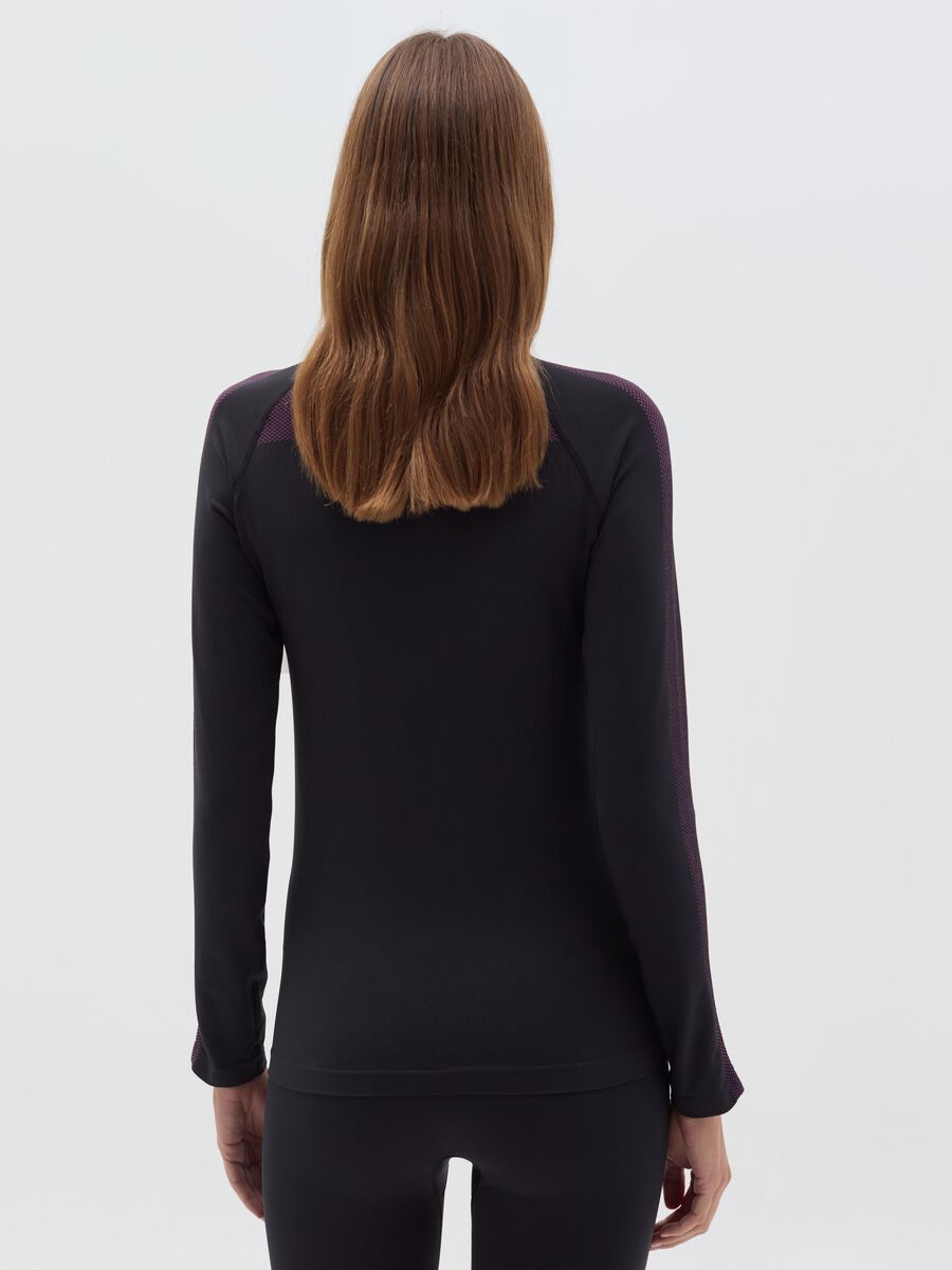 T-shirt termica seamless a maniche lunghe ALTAVIA WITH DEBORAH COMPAGNONI_3