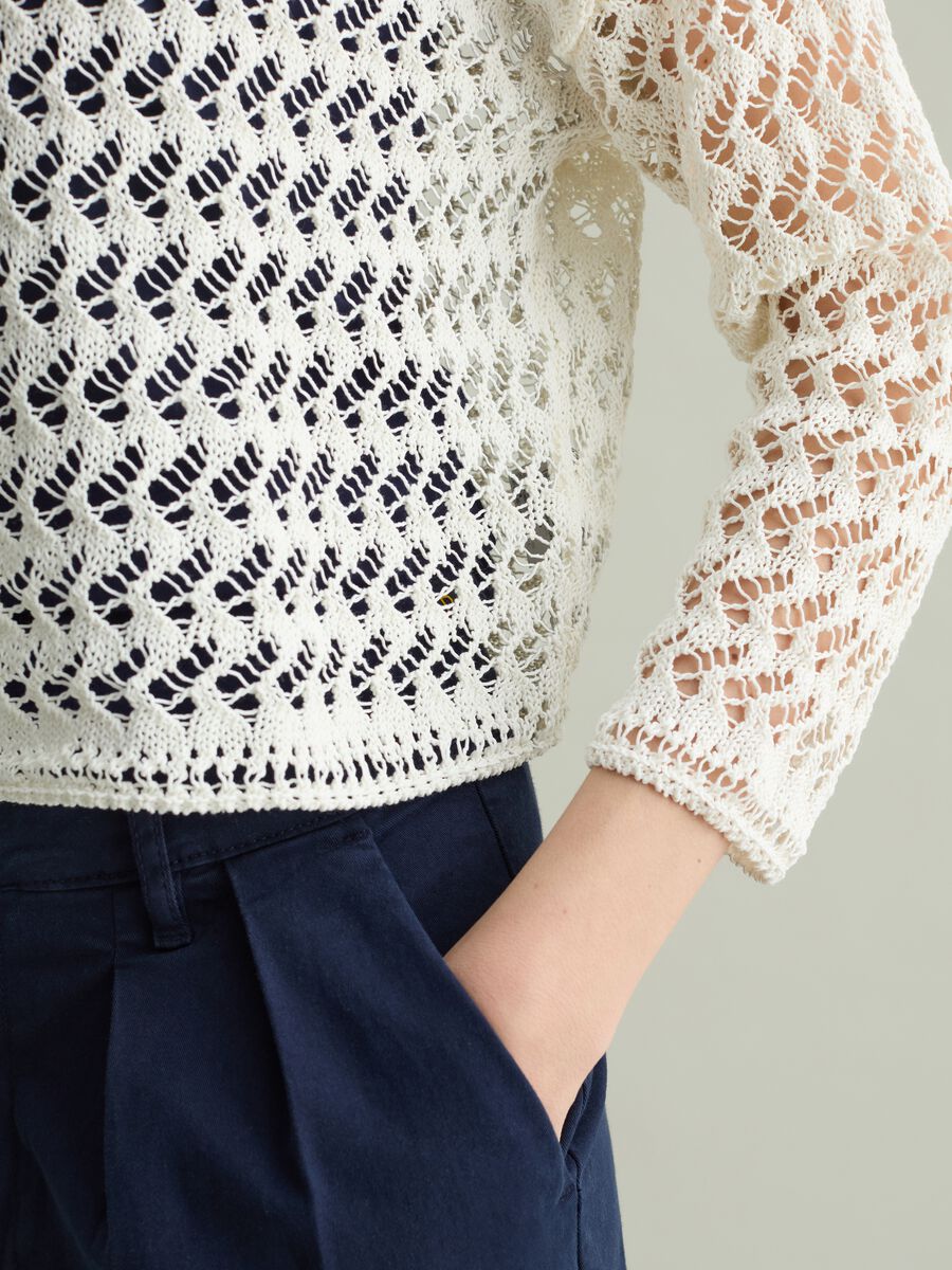 Knit top with boat neck_2