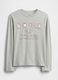 Grey long-sleeve cotton t-shirt for kids_0