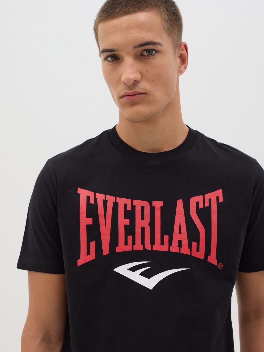 Black Everlast Cotton T-shirt_3