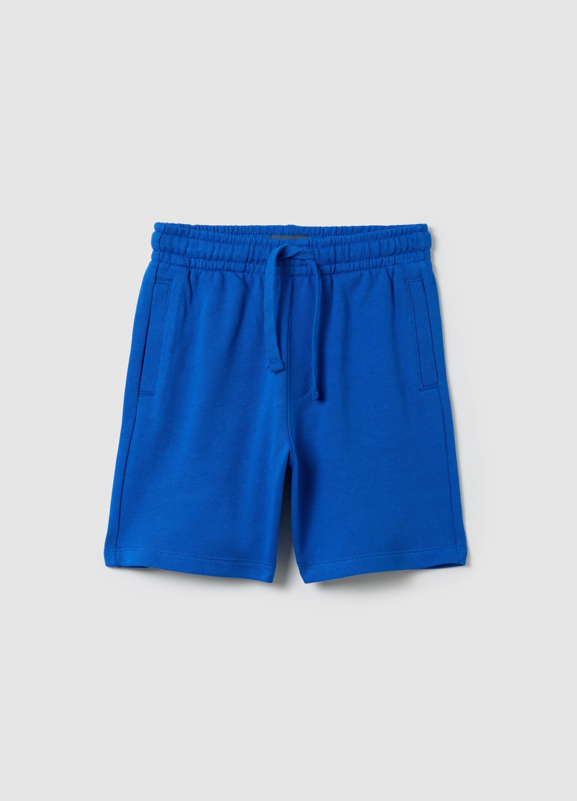 Blue Shorts in Pure Cotton OVS Kids