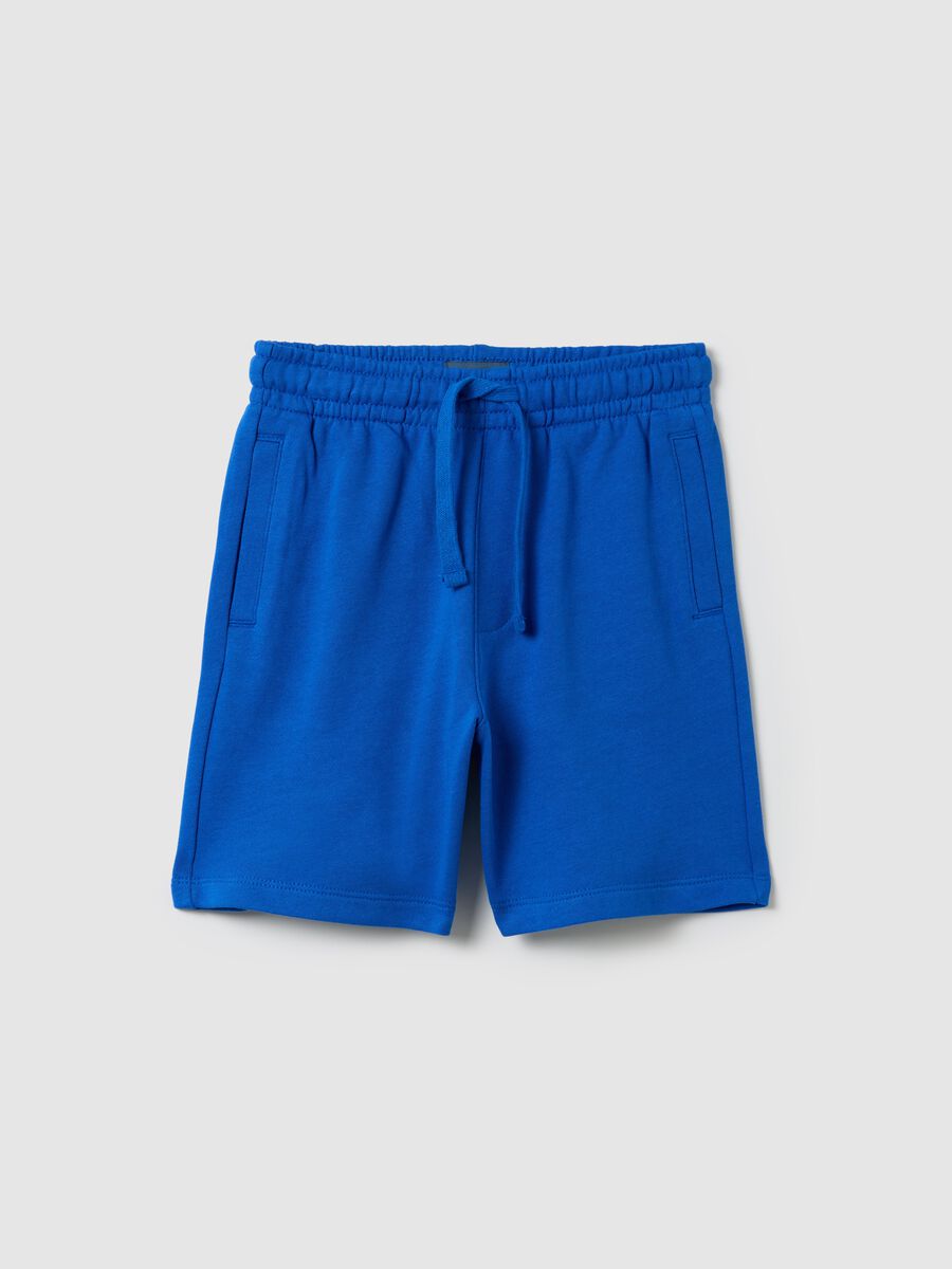 Blue Shorts in Pure Cotton OVS Kids_0