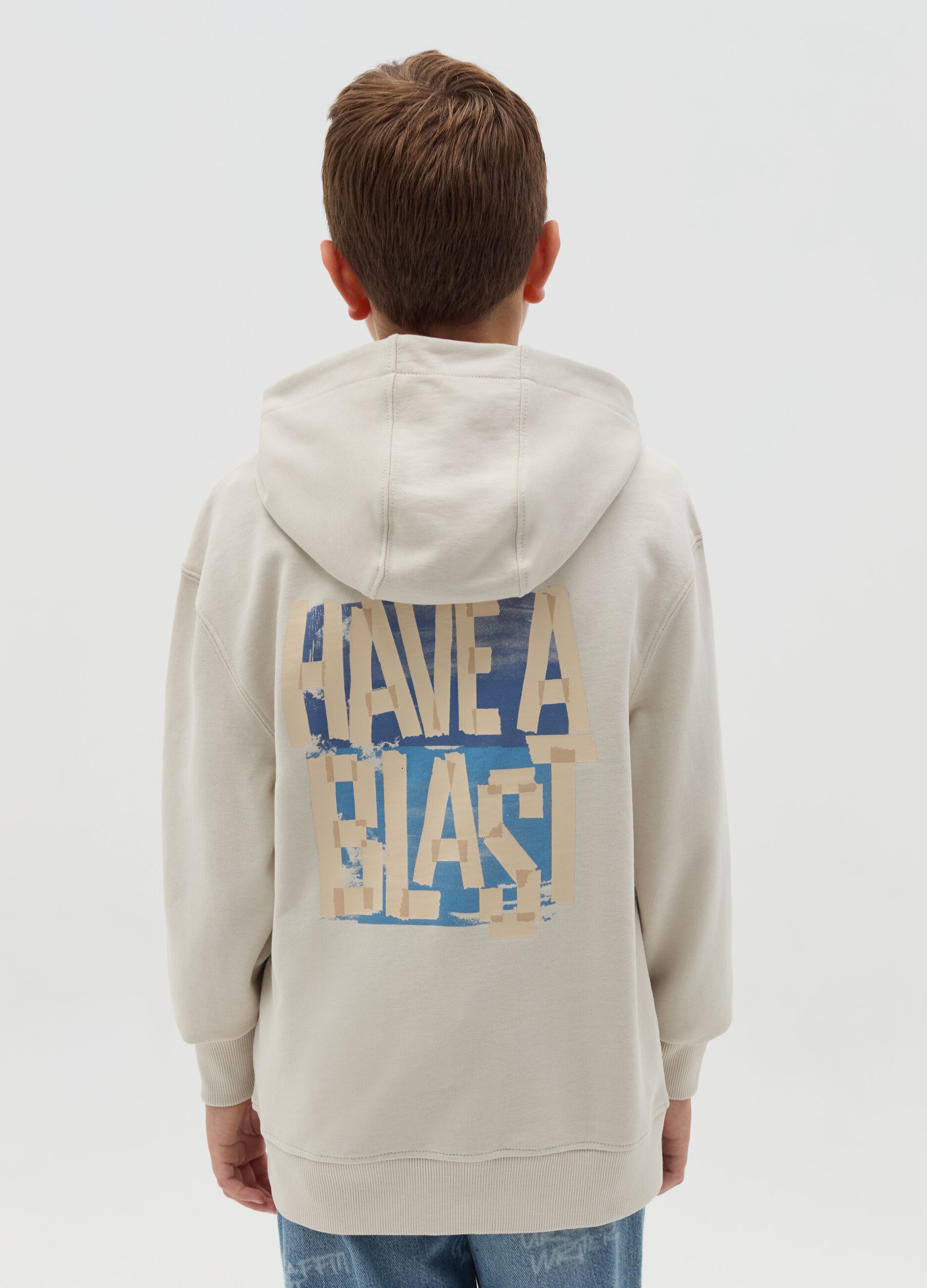 Felpe Ragazzo Bianco OVS