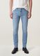 Light blue skinny stretch cotton jeans_1