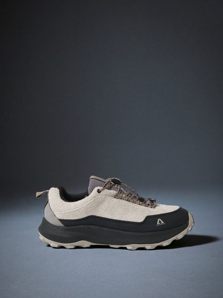 Scarpa Beige Outdoor Idrorepellente in Vera Pelle ALTAVIA WITH DEBORAH COMPAGNONI_0