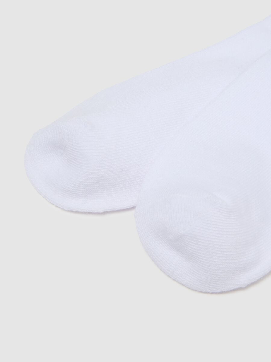 Set multipack calzini in misto cotone bianco elasticizzati_1