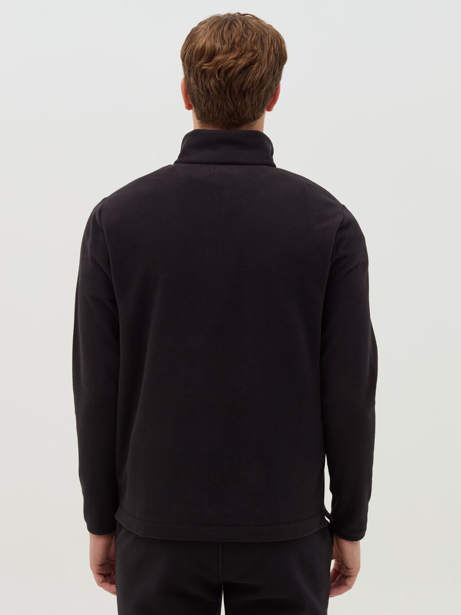 Half-zip sweatshirt in fleece_2