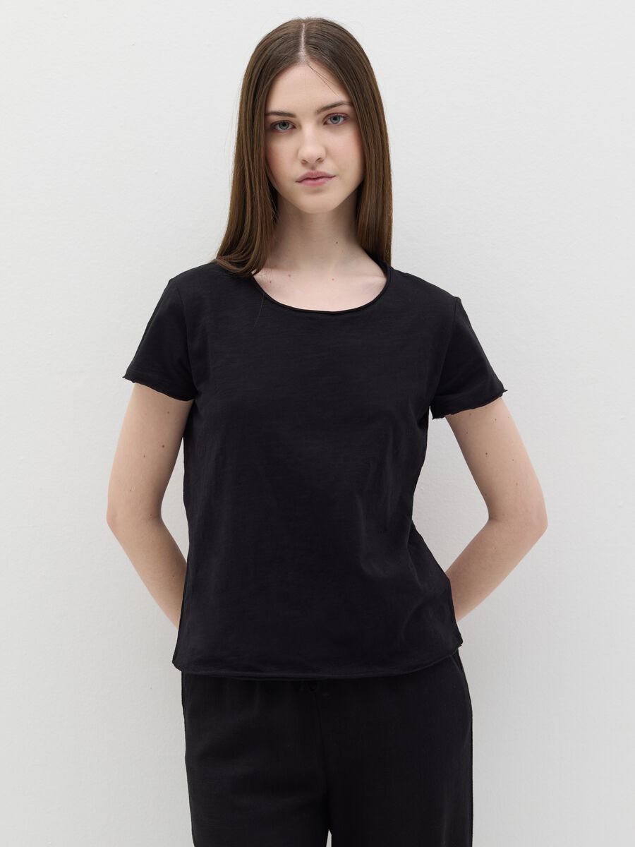 Slub jersey T-shirt_0