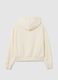 Girl's beige pure cotton regular fit sweatshirt_4