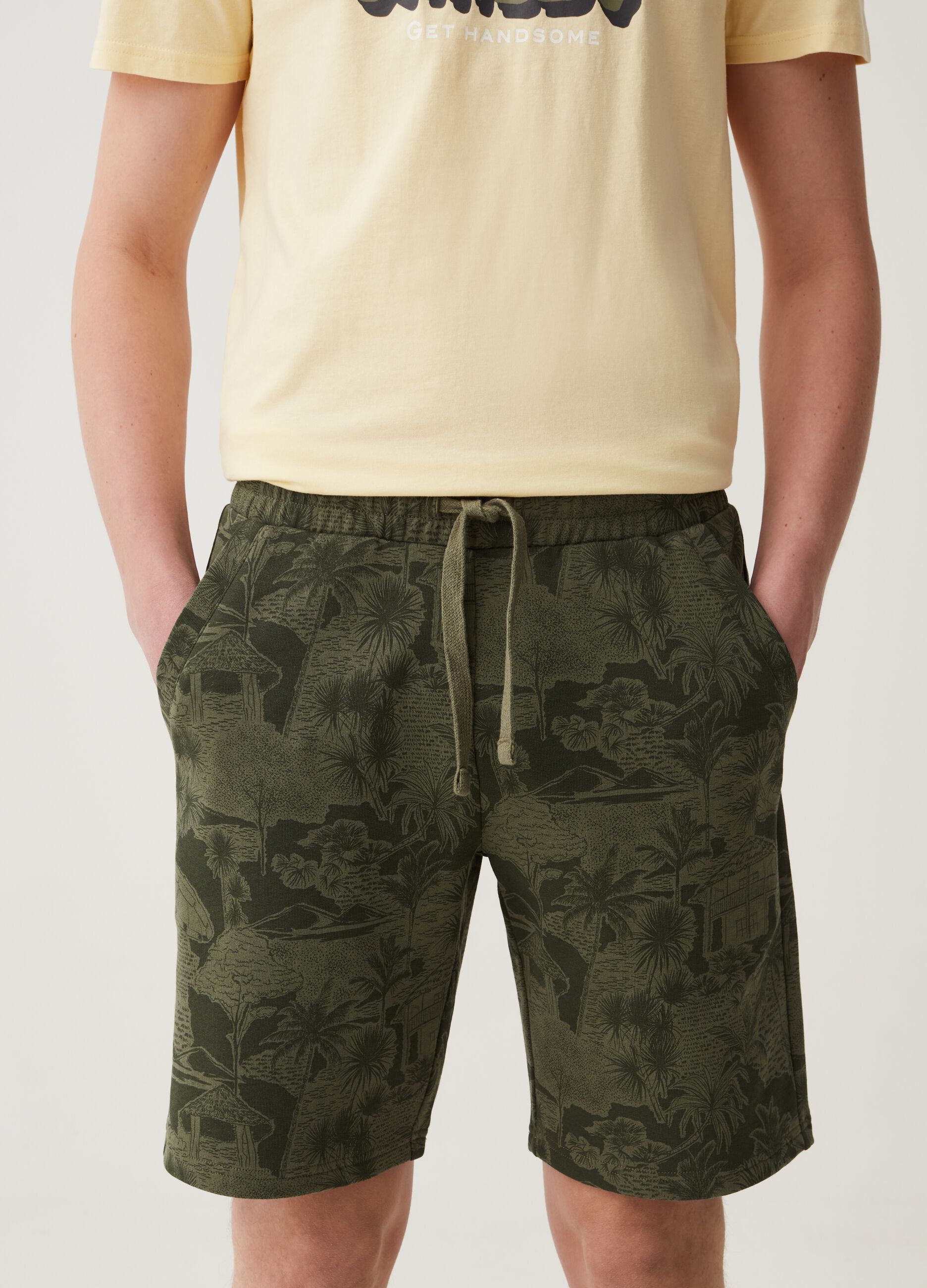 Bermuda jogger in felpa Grand&Hills_1