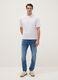 White pure cotton relaxed fit T-shirt_1