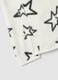 White fitted sweatshirt for girls with stars_3
