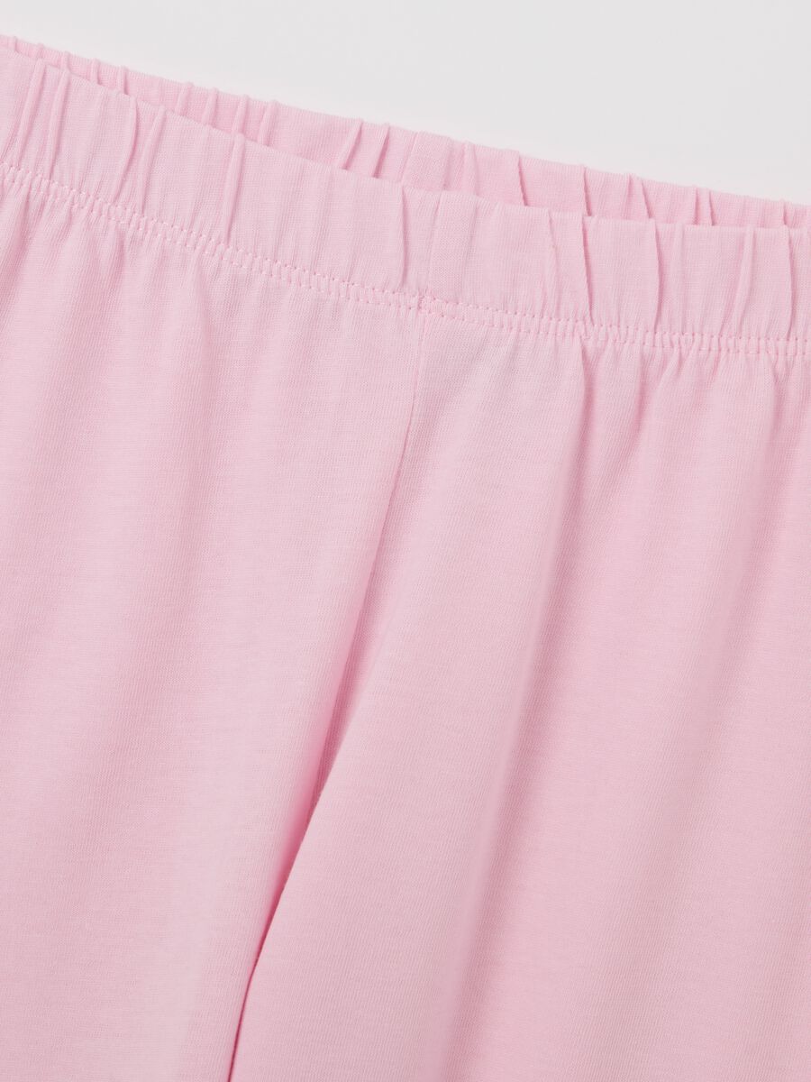 Organic cotton pyjamas with "Pajama party" print_3