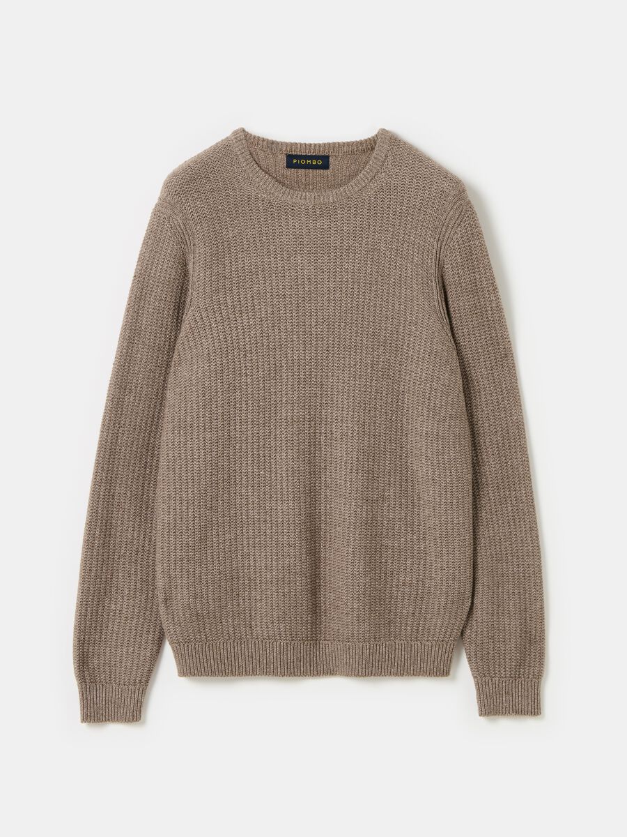 Pullover with ribbed design_3
