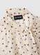 White shirt with black polka dots in lyocell blend regular fit_6