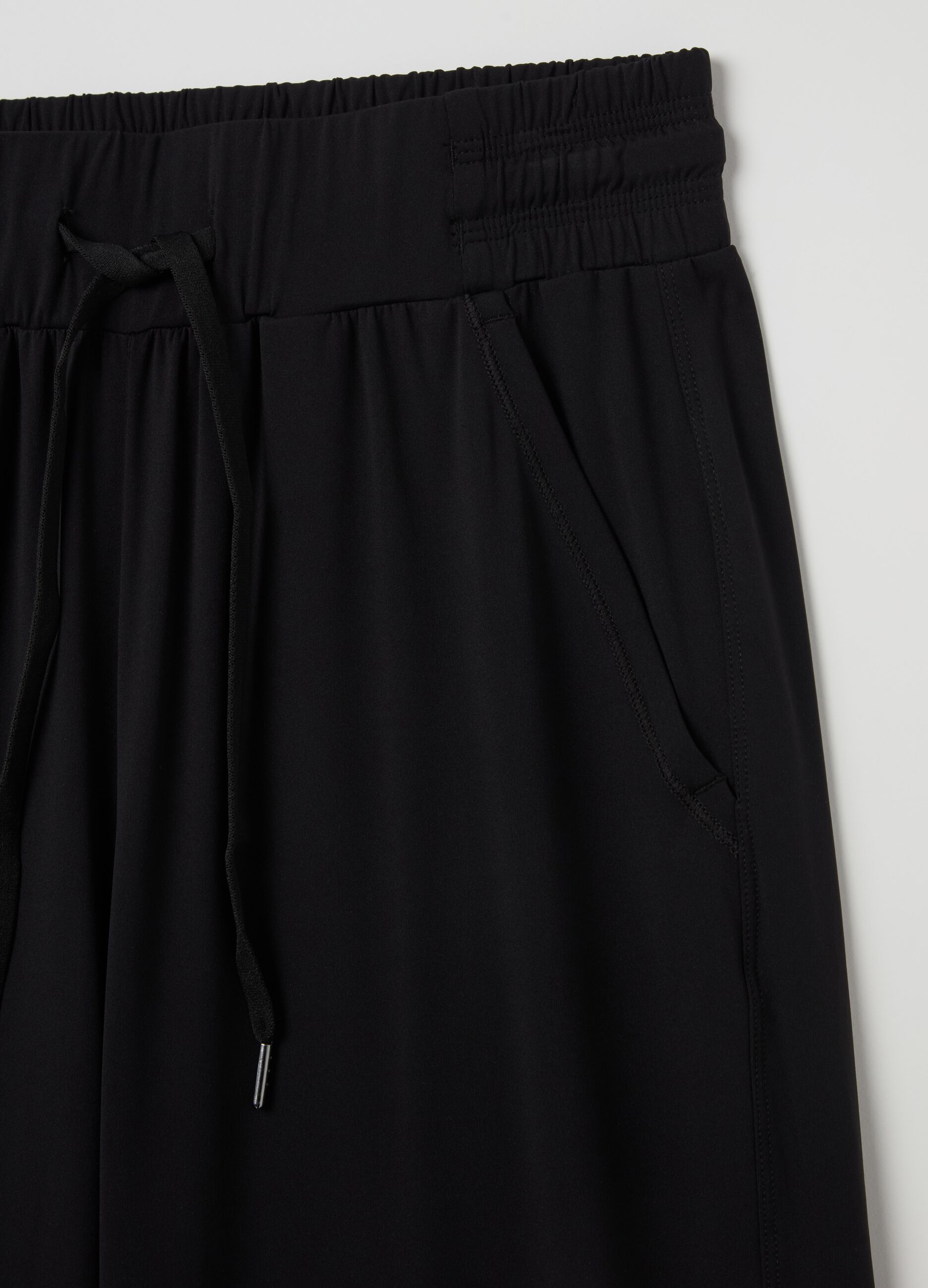 ALTAVIA STUDIO wide-leg trousers with drawstring
