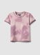 Girls' Pink Stretch Cotton Slim-Fit T-shirt_0