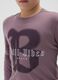 Boy's pure cotton purple oversized T-shirt_2