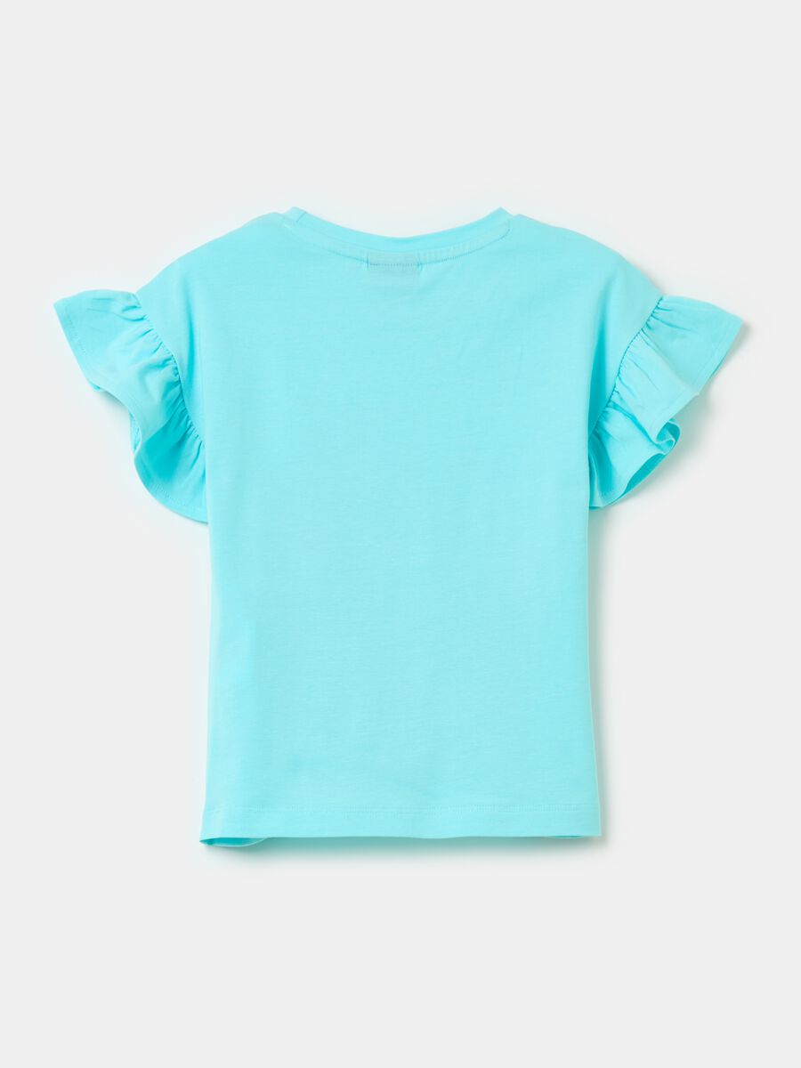 T-shirt with The Little Mermaid print and sequins_1