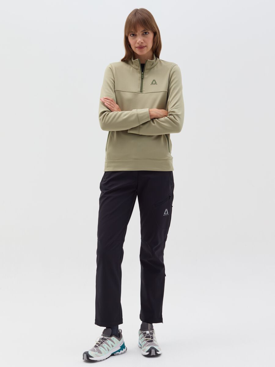 Altavia by Deborah Compagnoni technical half-zip fleece_1