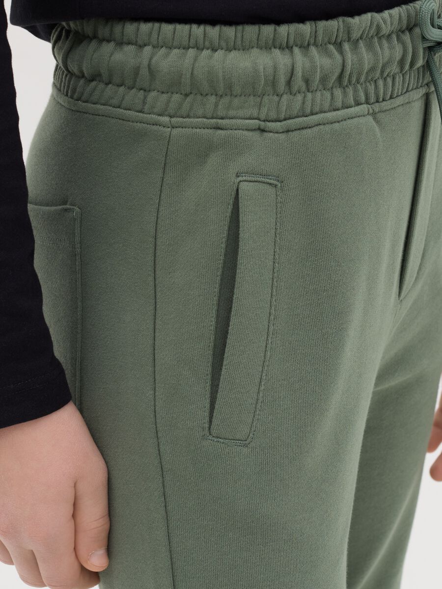 Essential fleece joggers with drawstring_2