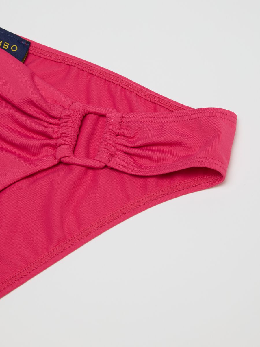 Women’s bikini briefs in pink stretch microfibre_5