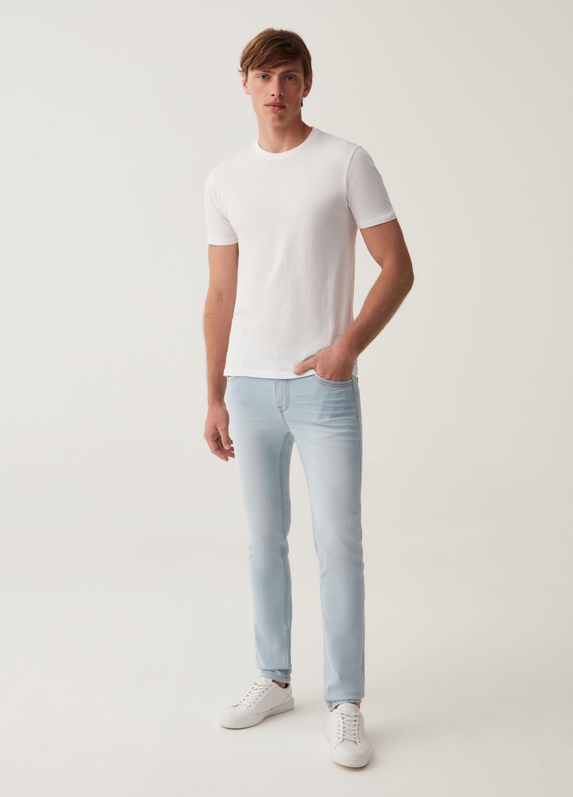 Jeans super skinny fit cinque tasche_0
