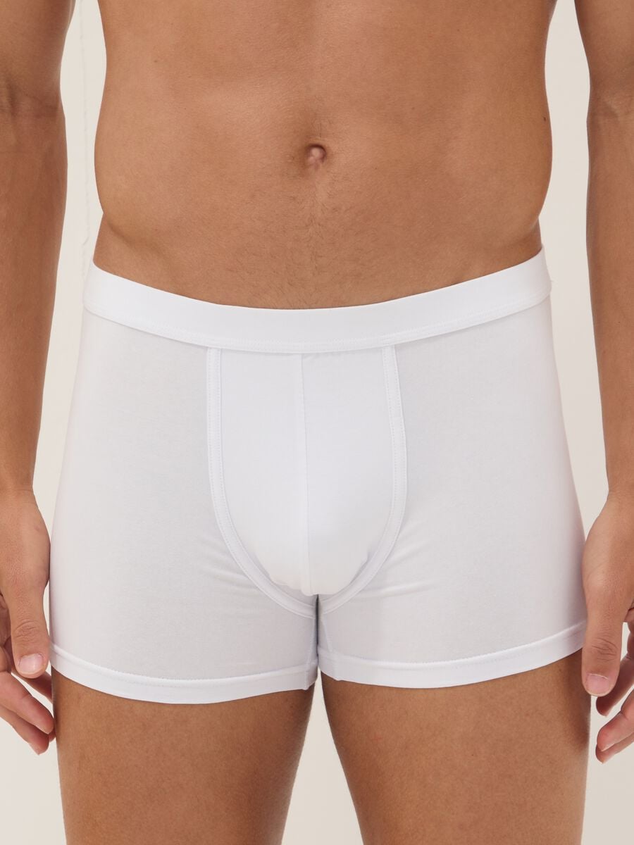 2-pack of white Supima cotton stretch boxers_1