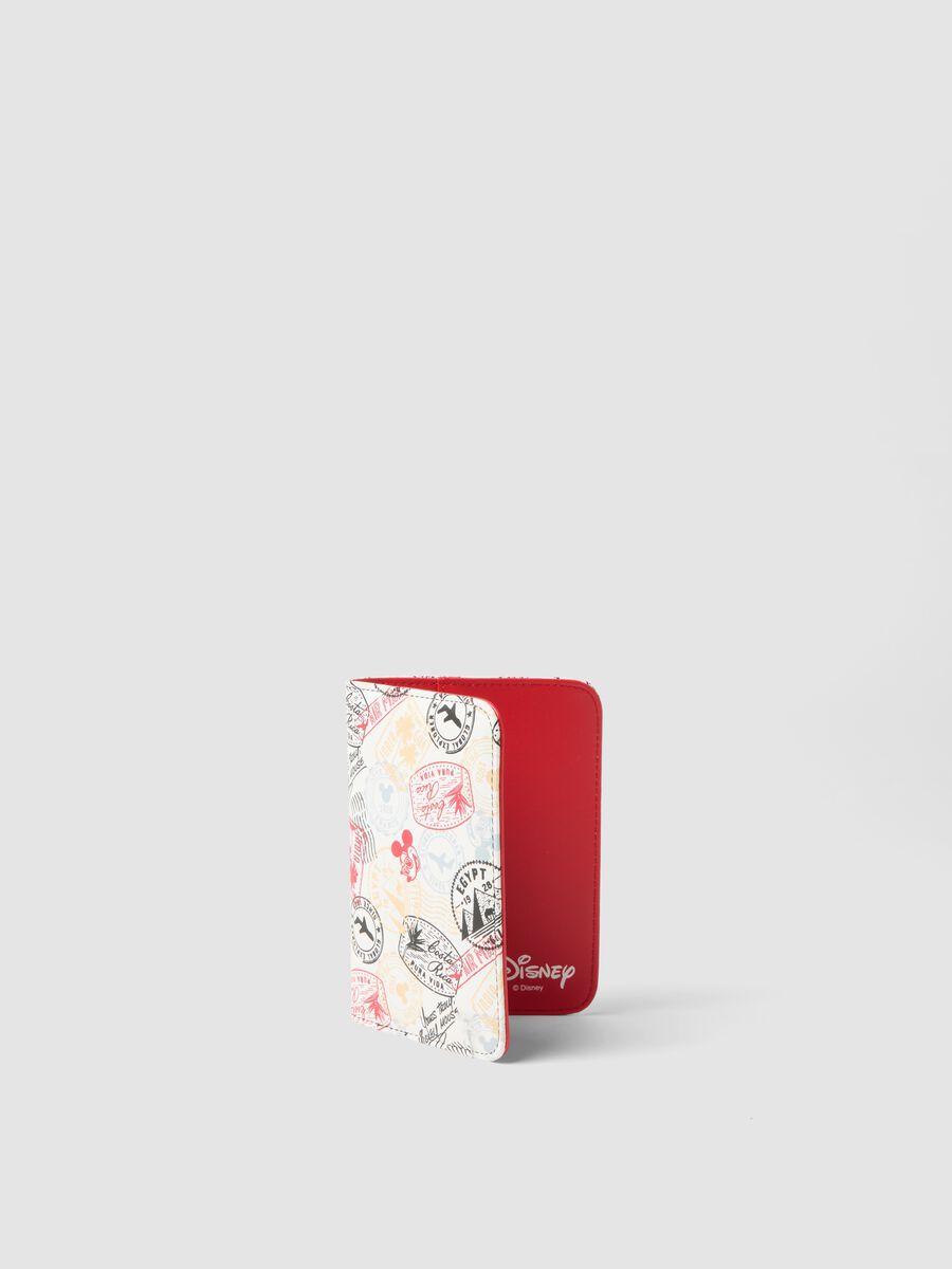 White and red Disney print wallet_0
