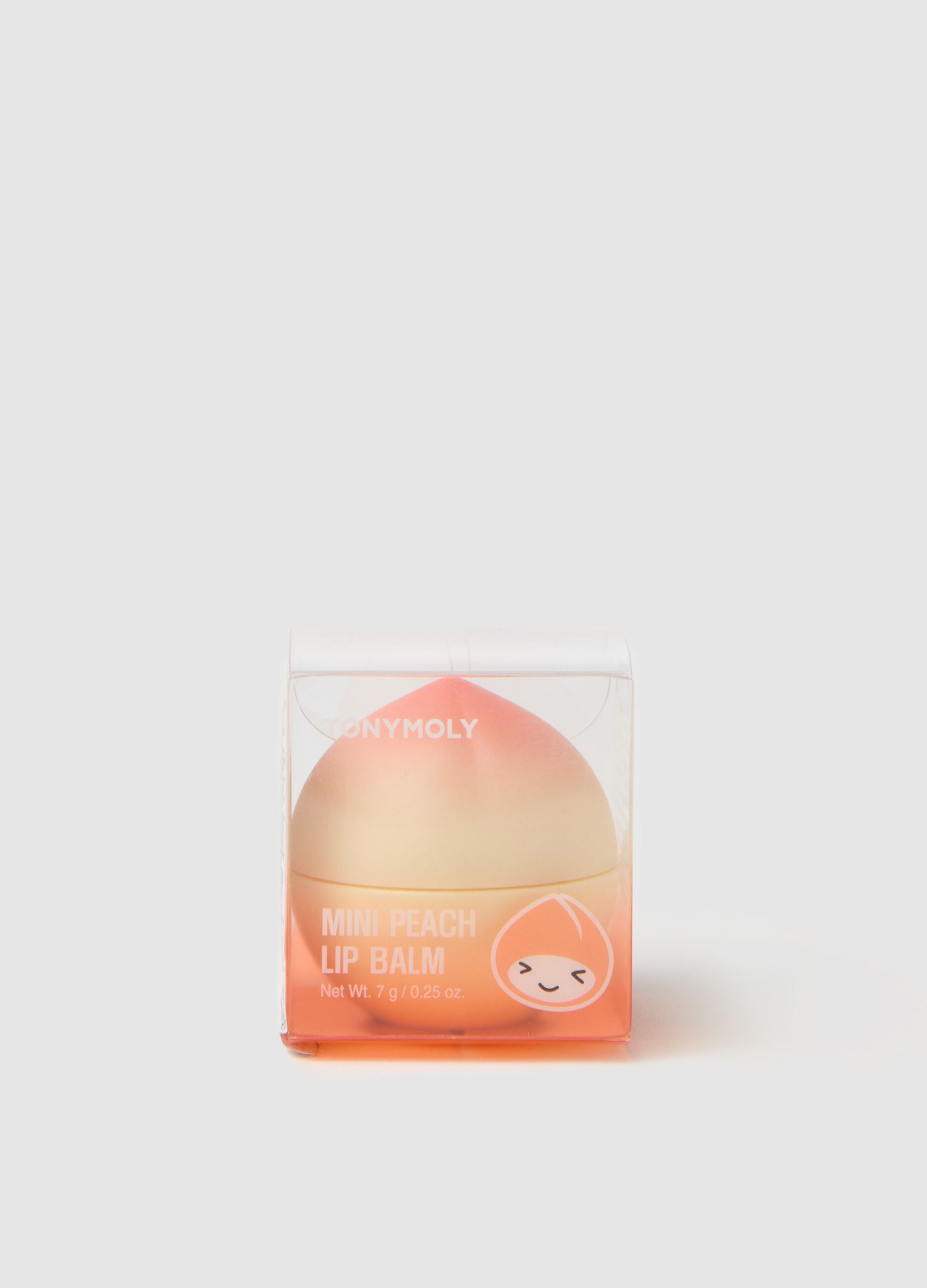 Peach lip balm with a moisturising and soothing effect - Korean skincare