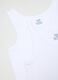 Boys' white undershirts twin pack in pure cotton regular fit_3