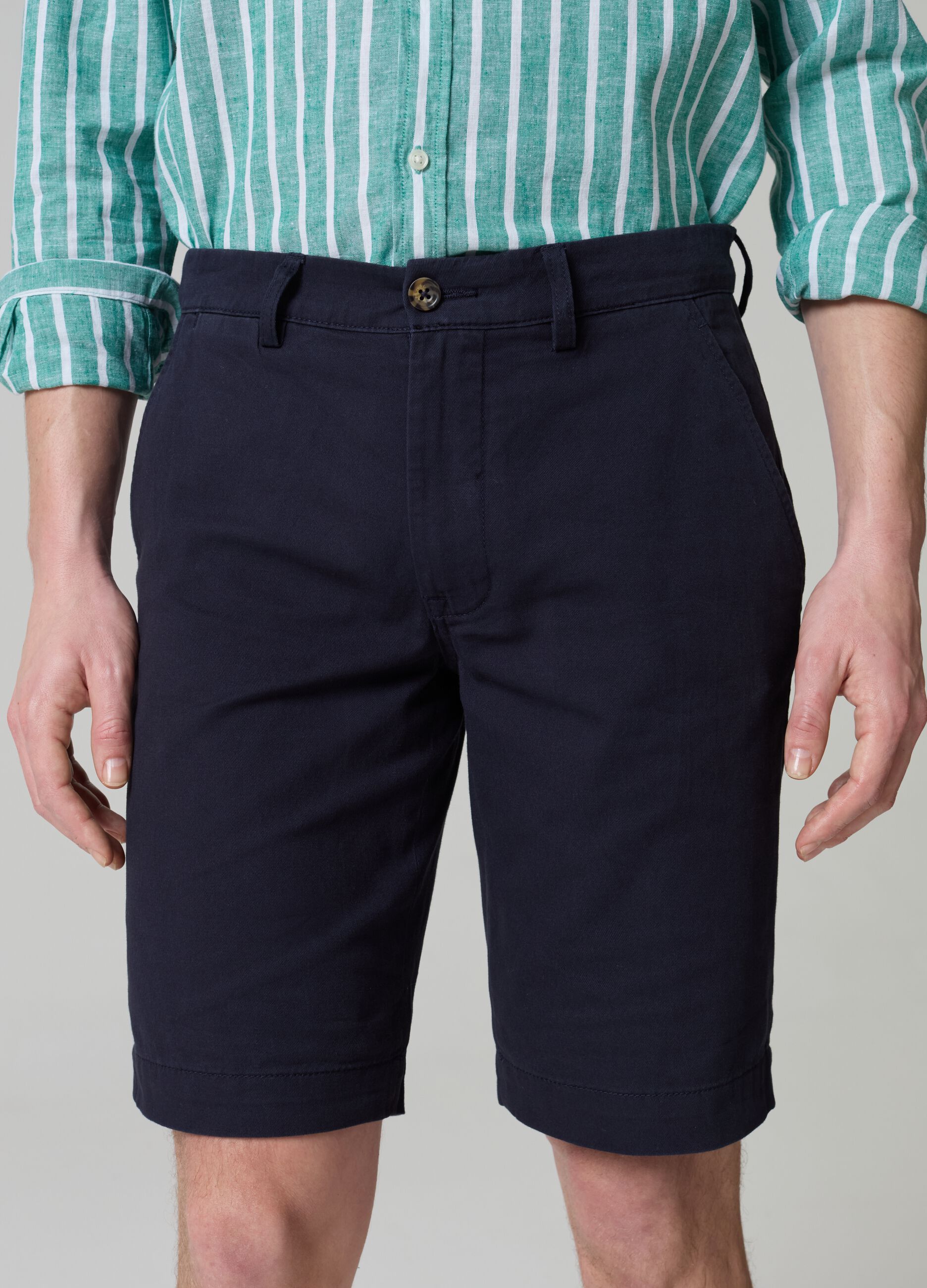 Bermuda chino in cotone