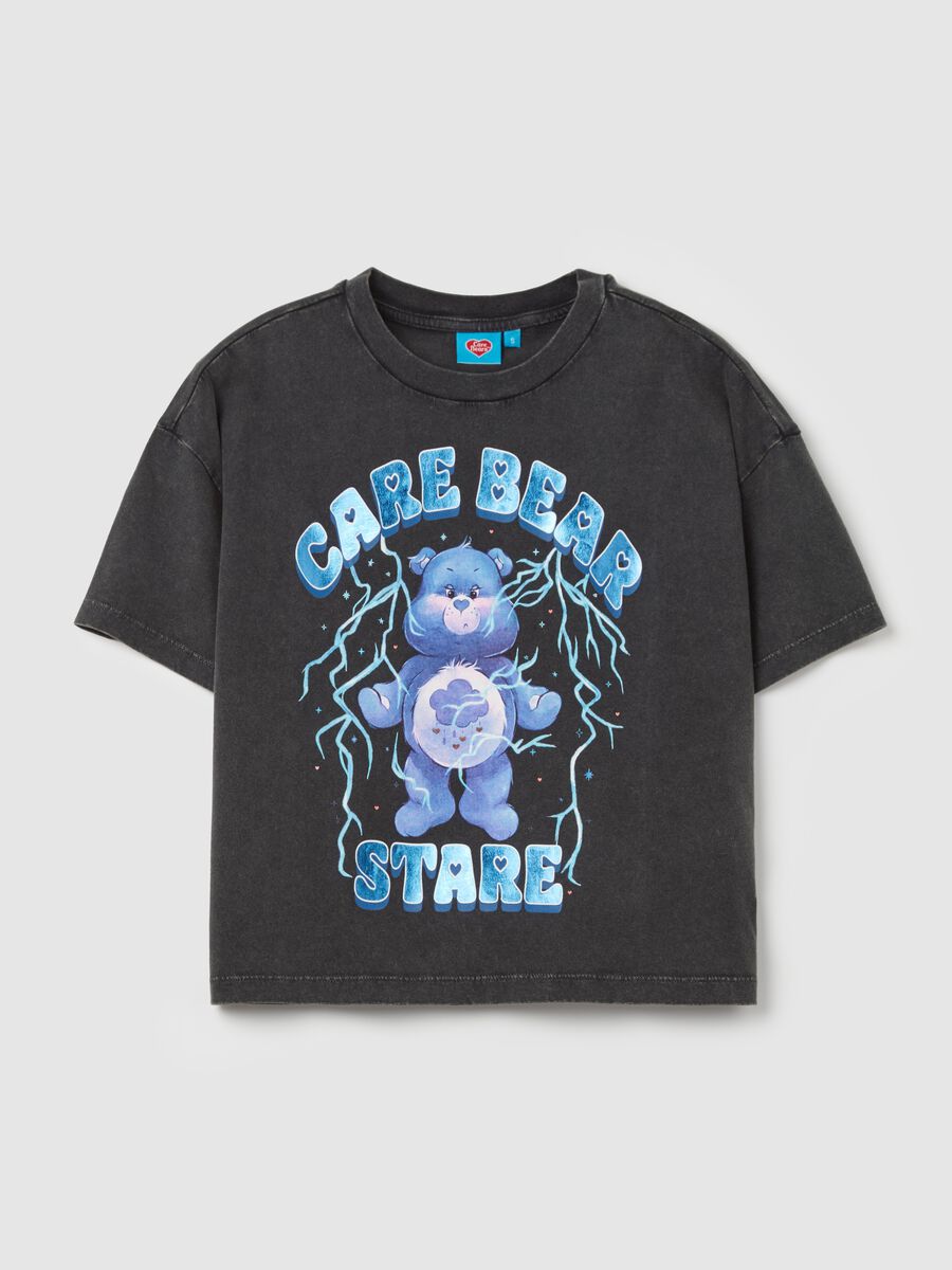 Cropped T-shirt with "Care Bear Stare” print_4