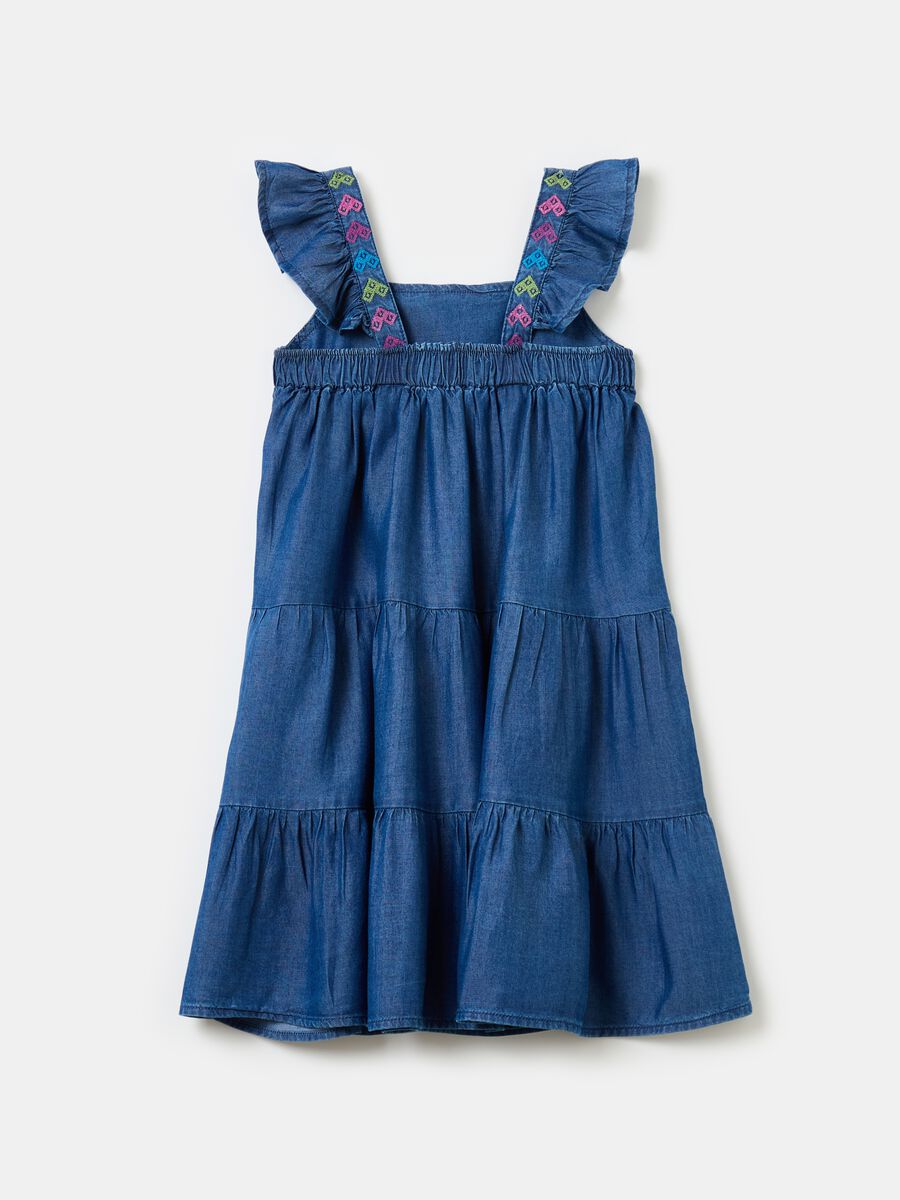 Lyocell dress with hearts embroidery_1