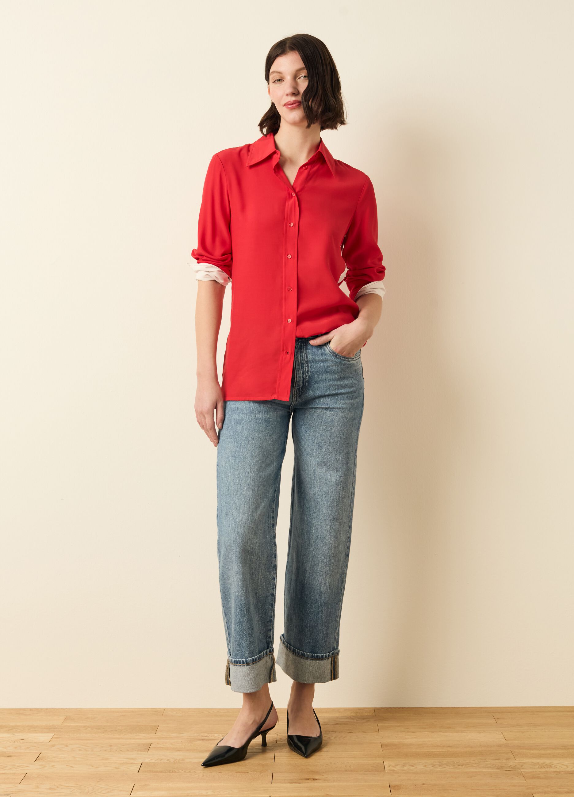 Viscose shirt