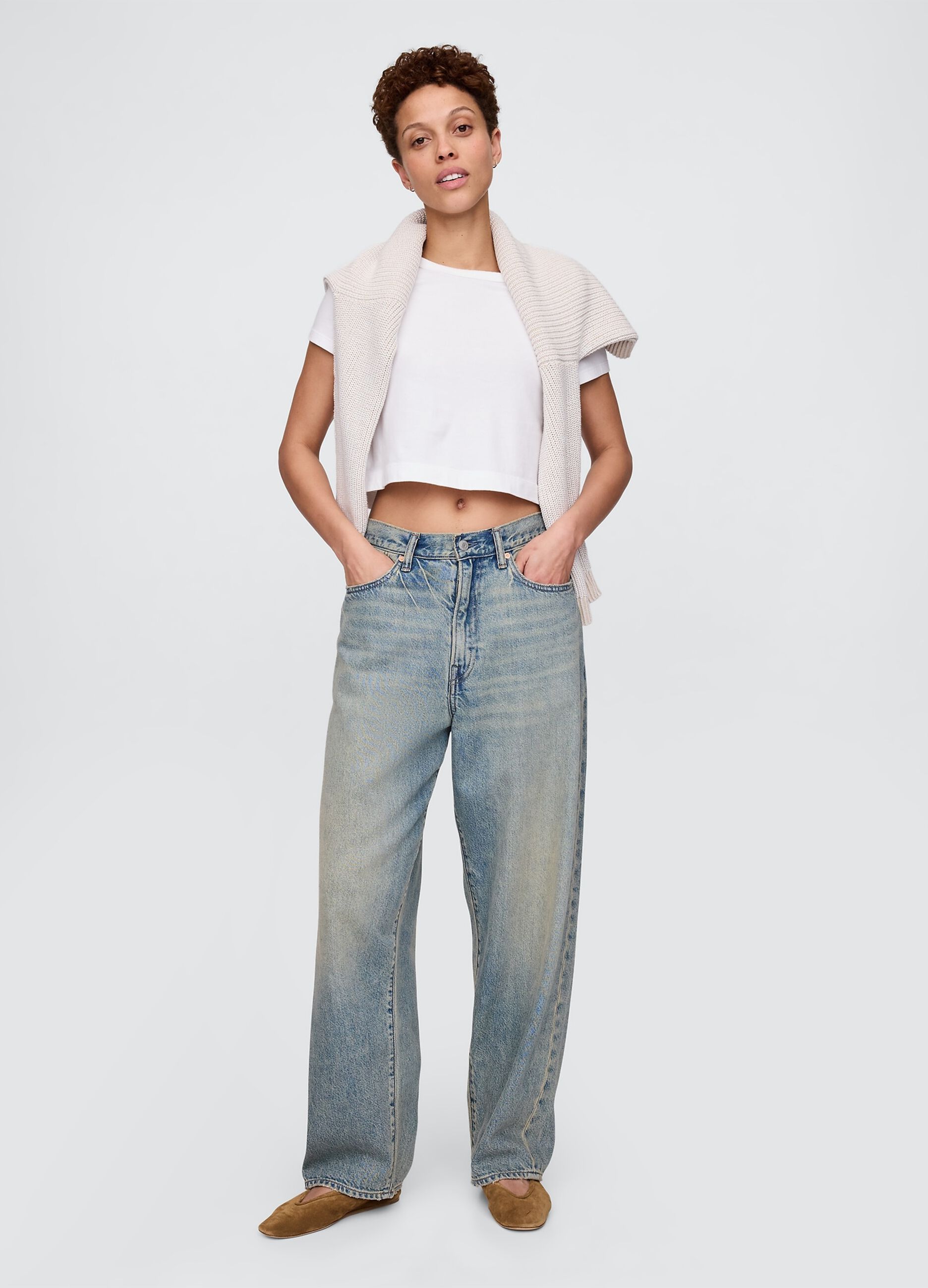 Gap Baggy Five-Pocket Denim Jeans