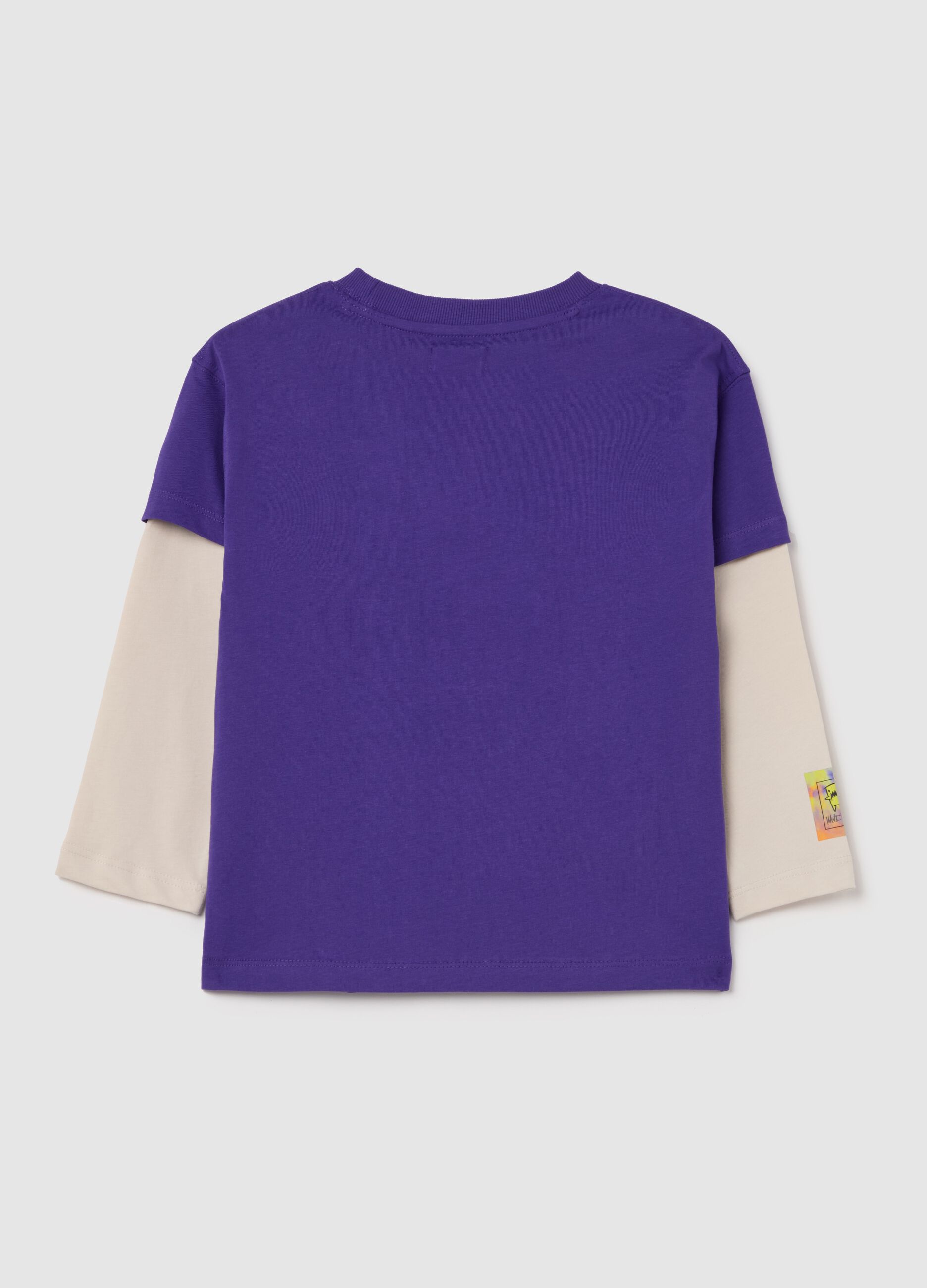 "Enjoy Friends Fun!" T-shirt with long sleeves