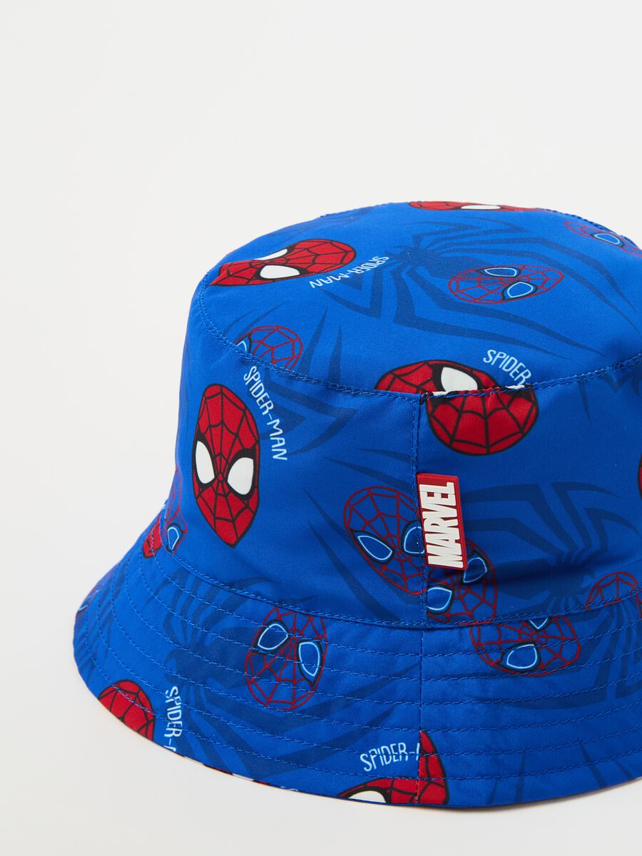 Fishing hat with Spider-Man print_1