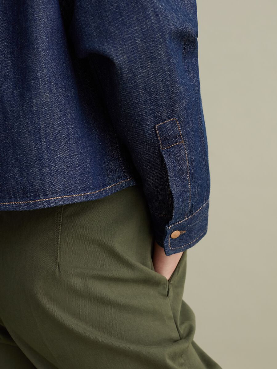 Utility shacket in denim_2