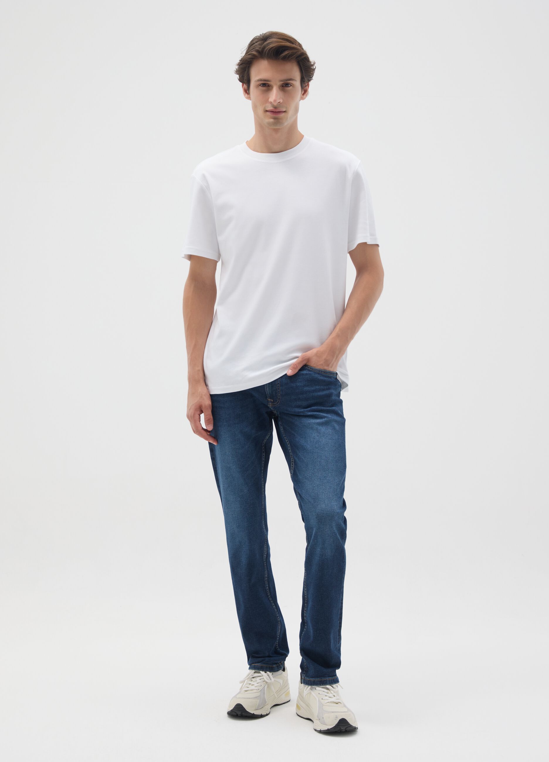Black Denim Slim Fit Jeans
