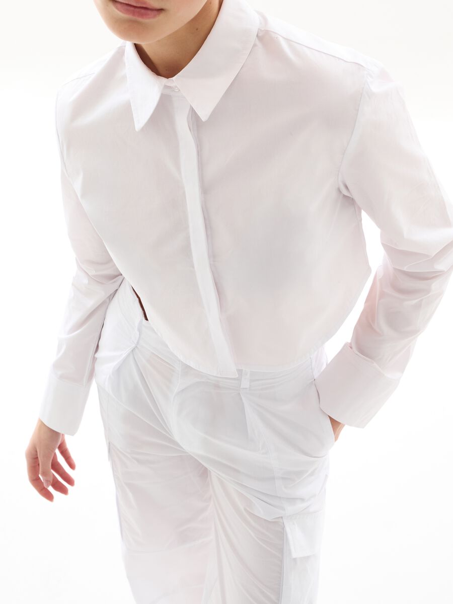 Crop Shirt White_2