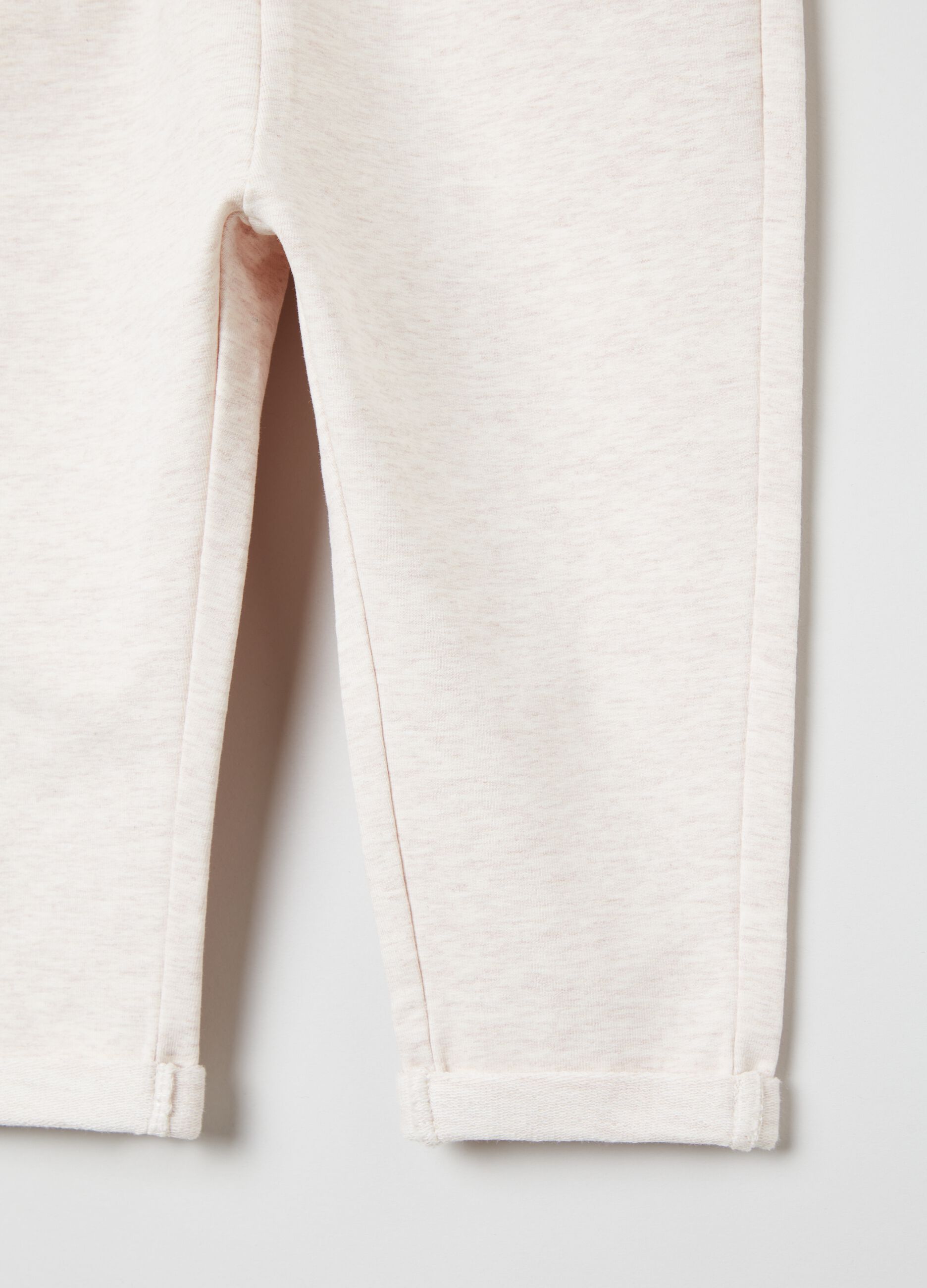 Joggers in French Terry con coulisse_2