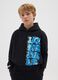 Children's regular fit multicolour cotton blend sweatshirt_0
