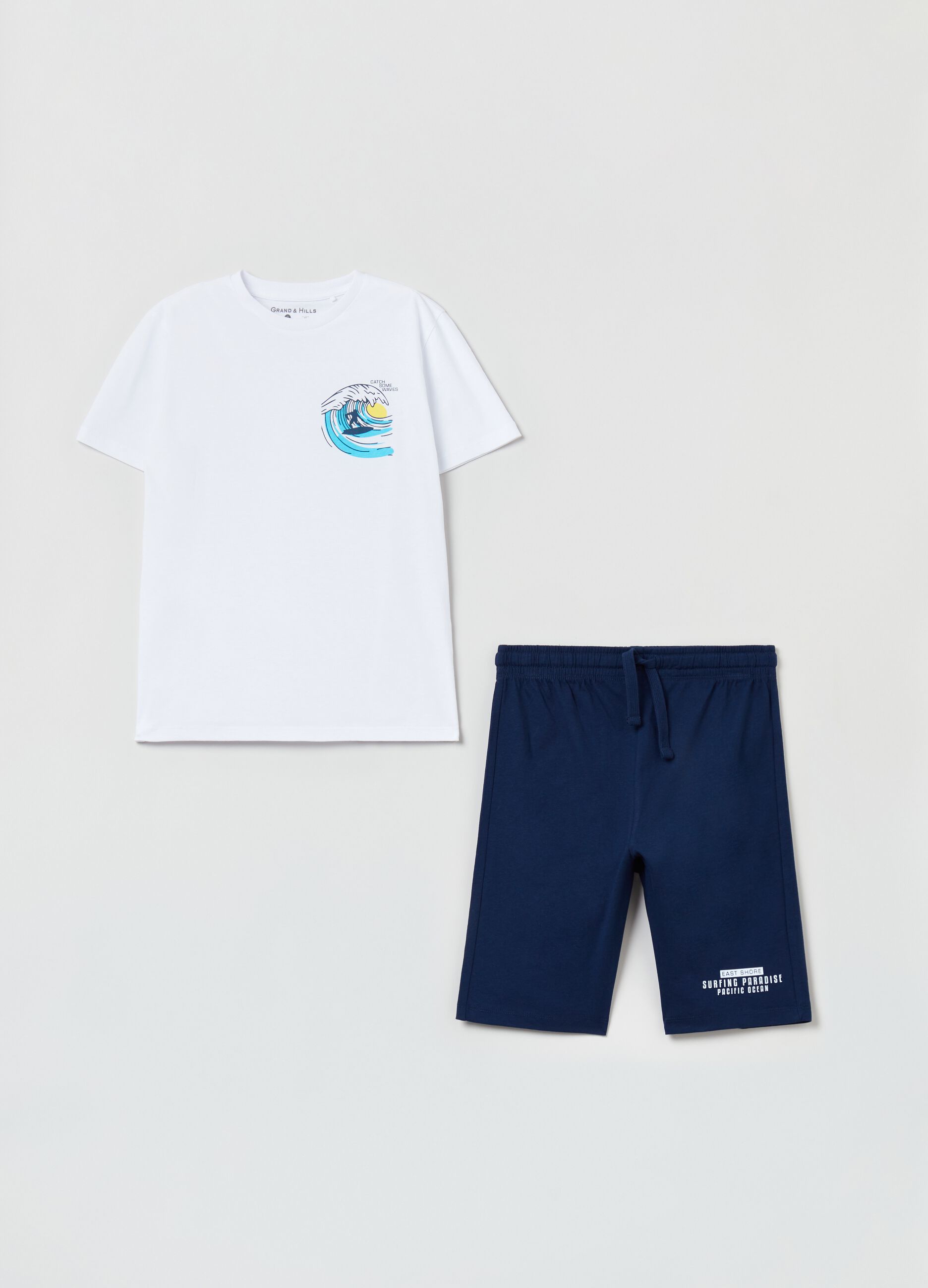 Jogging set in jersey stampa Grand&Hills_0