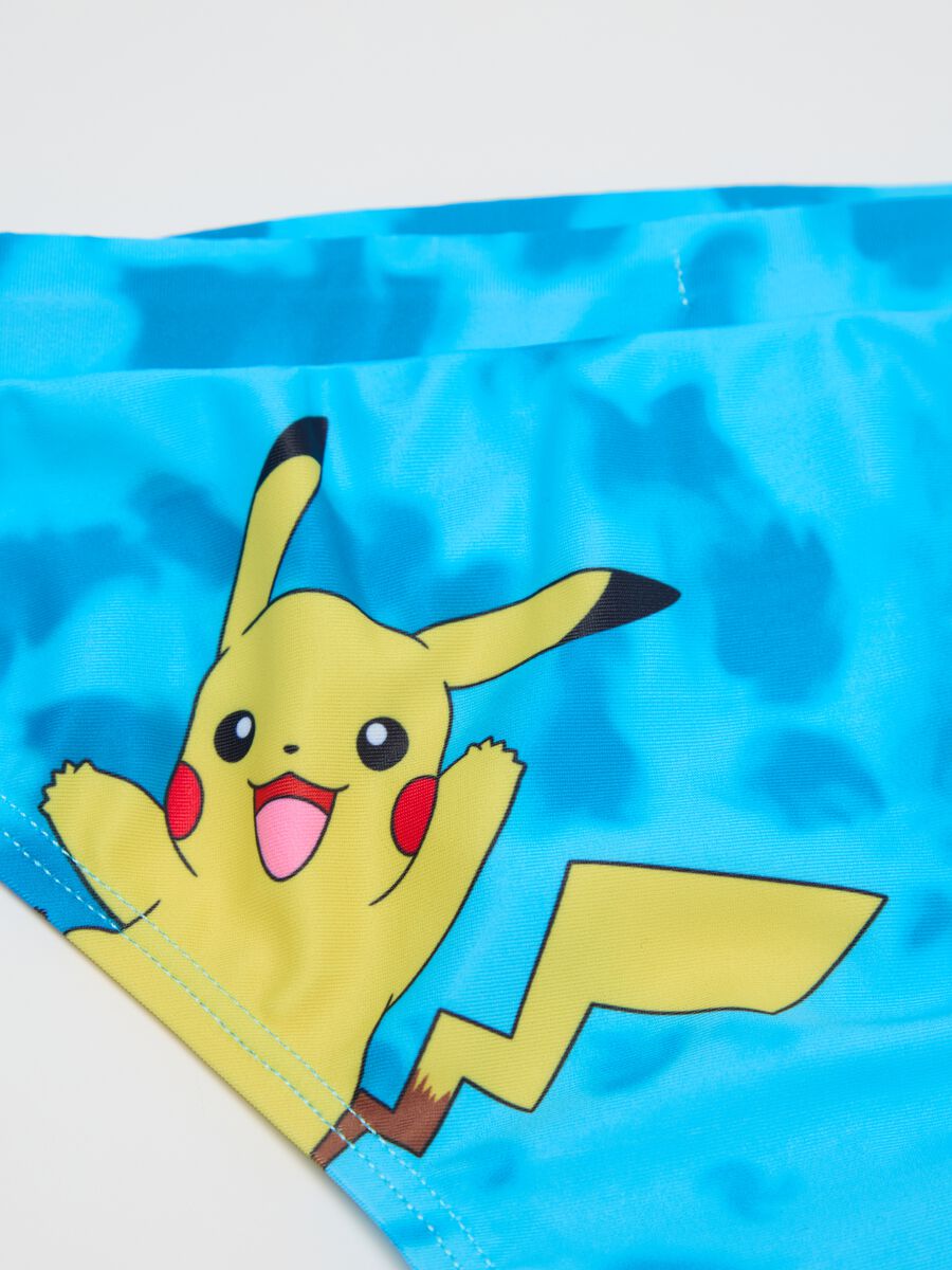 Slip mare da bambino in tessuto elasticizzato azzurro_2