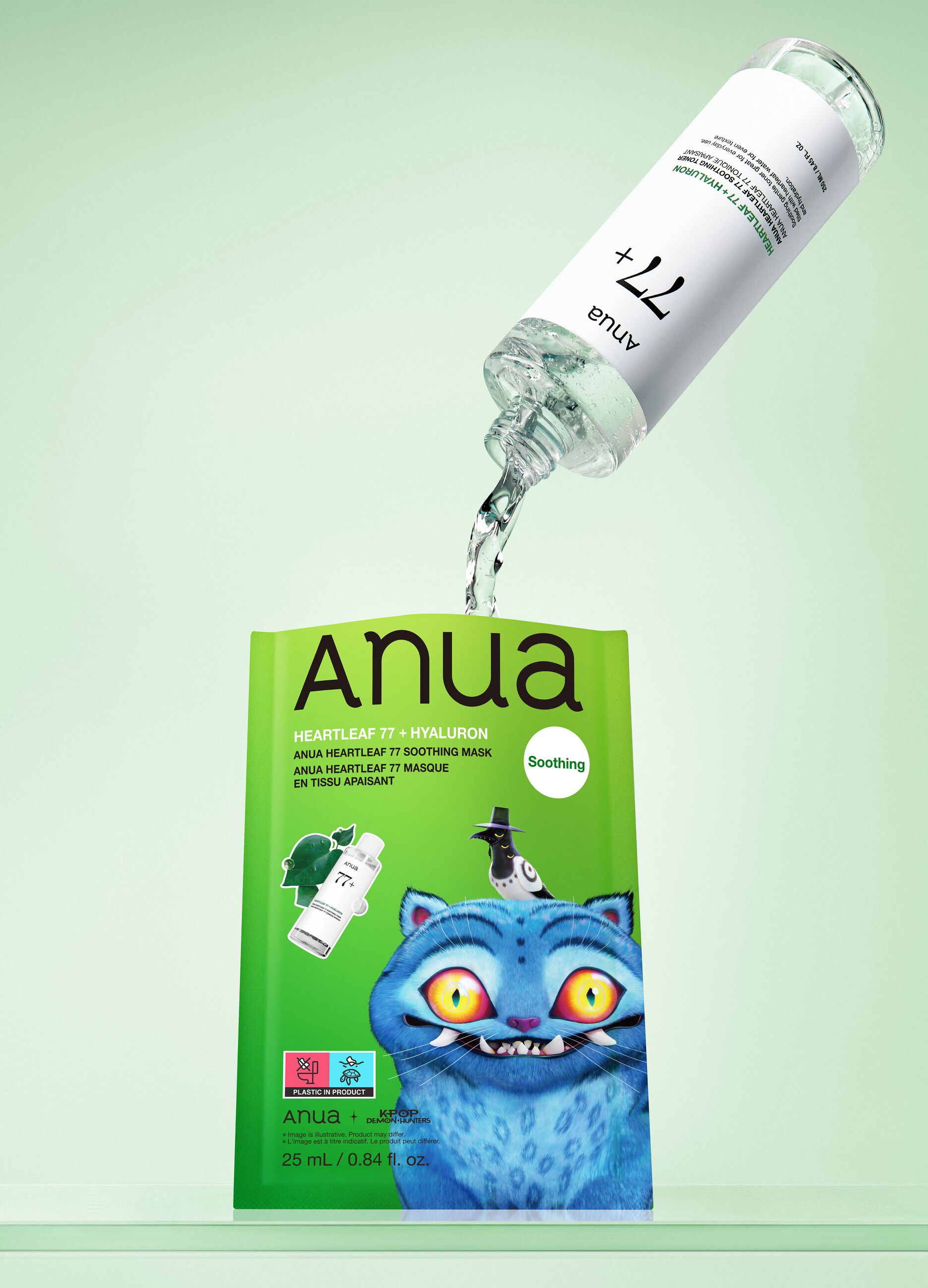 Heartleaf 77 Soothing Mask 25 ml | Anua K-Pop Demon Hunters