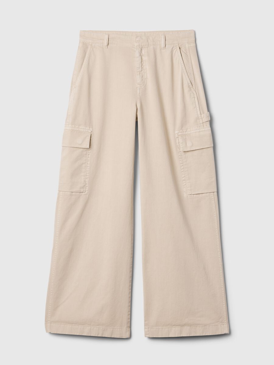 Baggy-fit cargo trousers_7