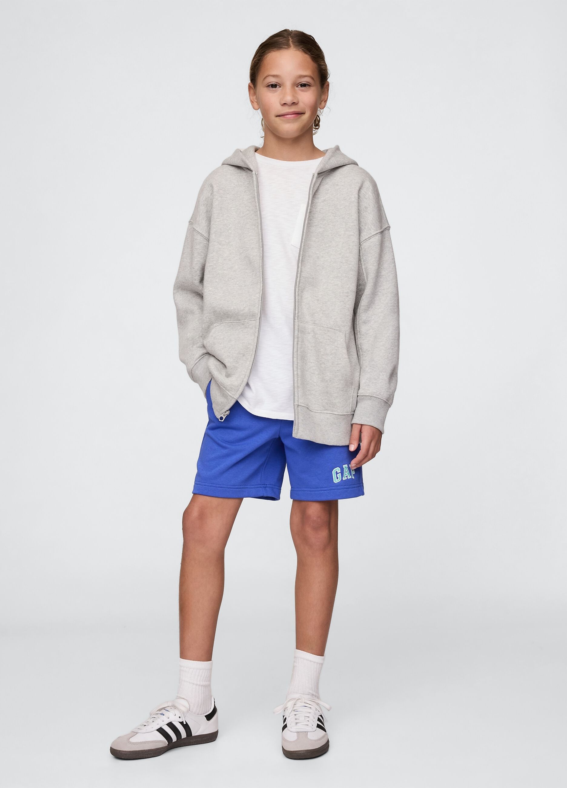 Blue Cotton Blend Shorts for GAP Kids