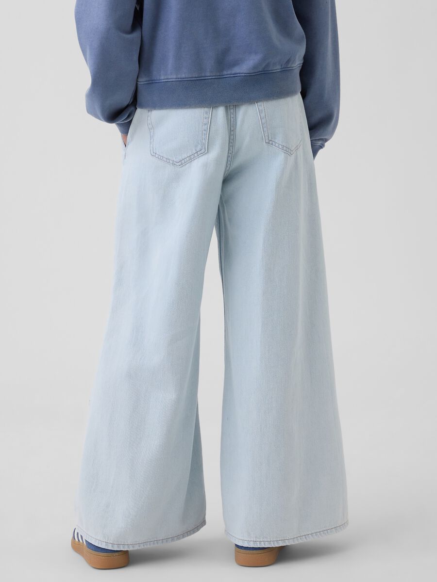Wide-leg trousers in pure cotton_2