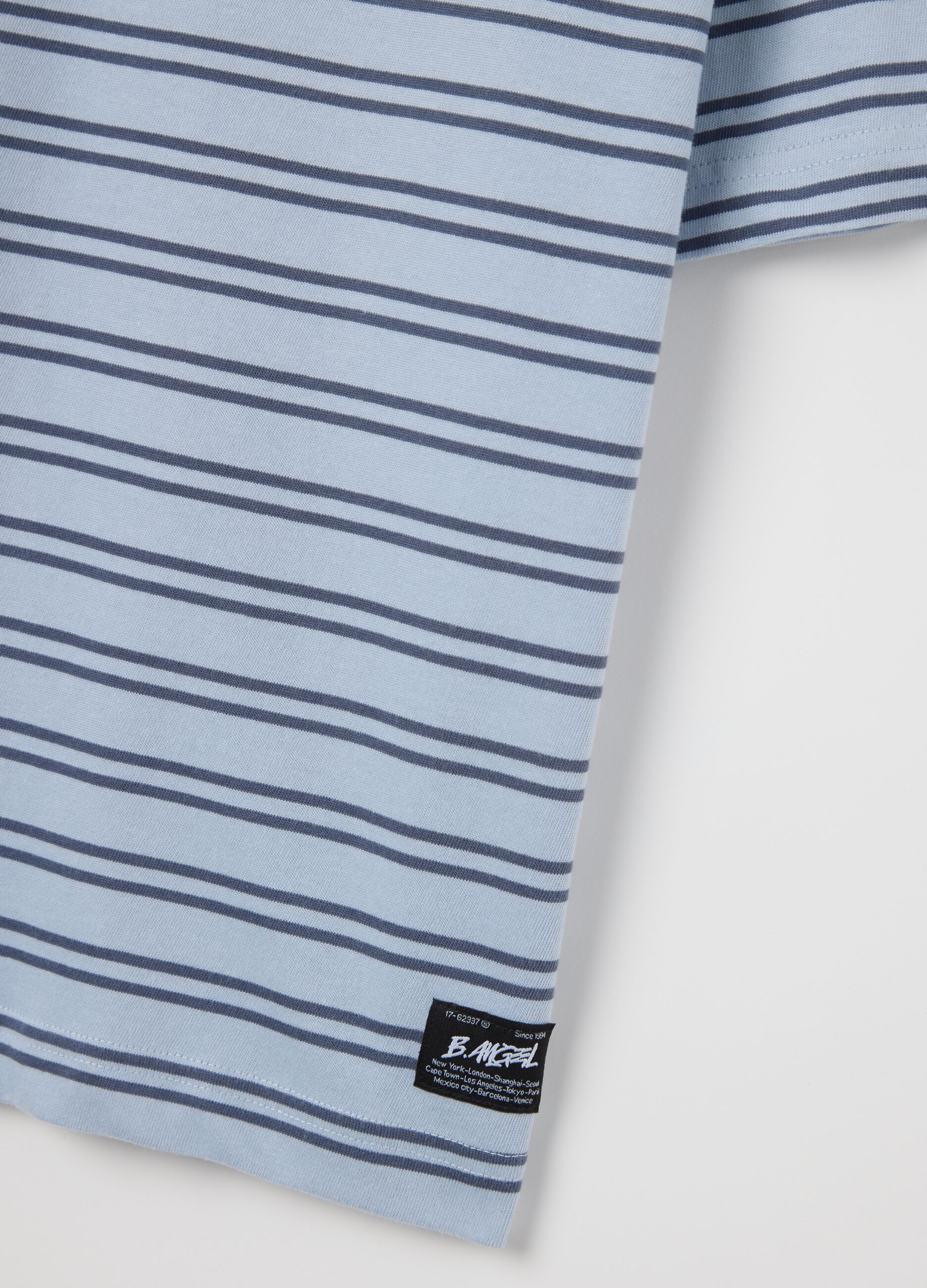 Striped cotton T-shirt
